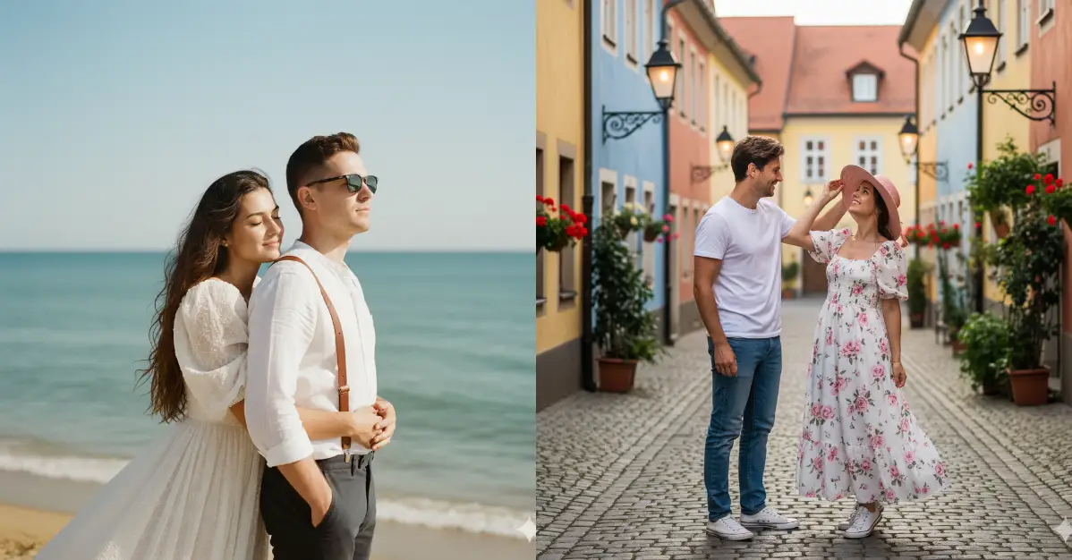 gemini prompts for pre wedding photos and save the date