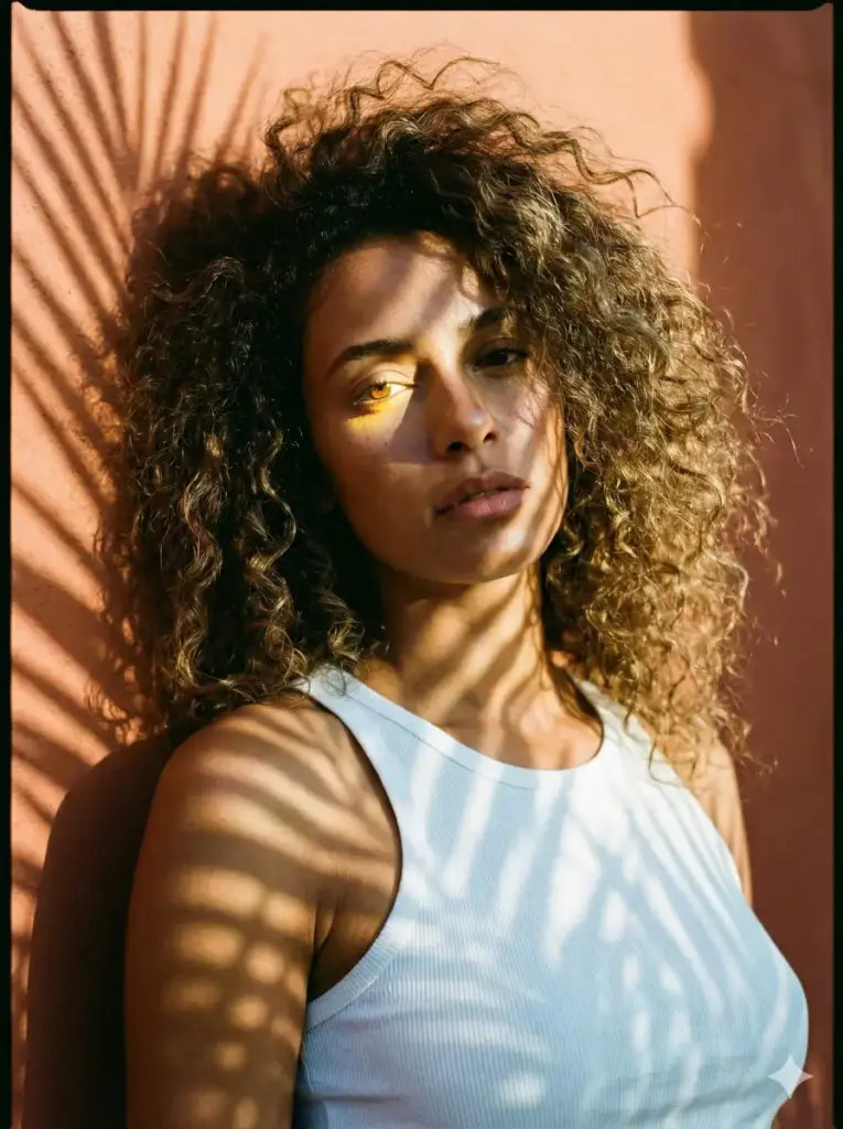 Create a stunning portrait of a stylish male architect wearing a dark turtleneck and glasses. He is standing in a dimly lit, high-rise office at night, looking out at a glowing city skyline. He has a look of inspired confidence and peace. The colorful city lights from below cast strong neon highlights (cyan and magenta) upward onto his face, contrasting heavily with the dark interior of the room. The reflection in the glass overlays slightly with his face. Cinematic, hopeful, futuristic, urban elegance. Use aspect ratio 3:4.