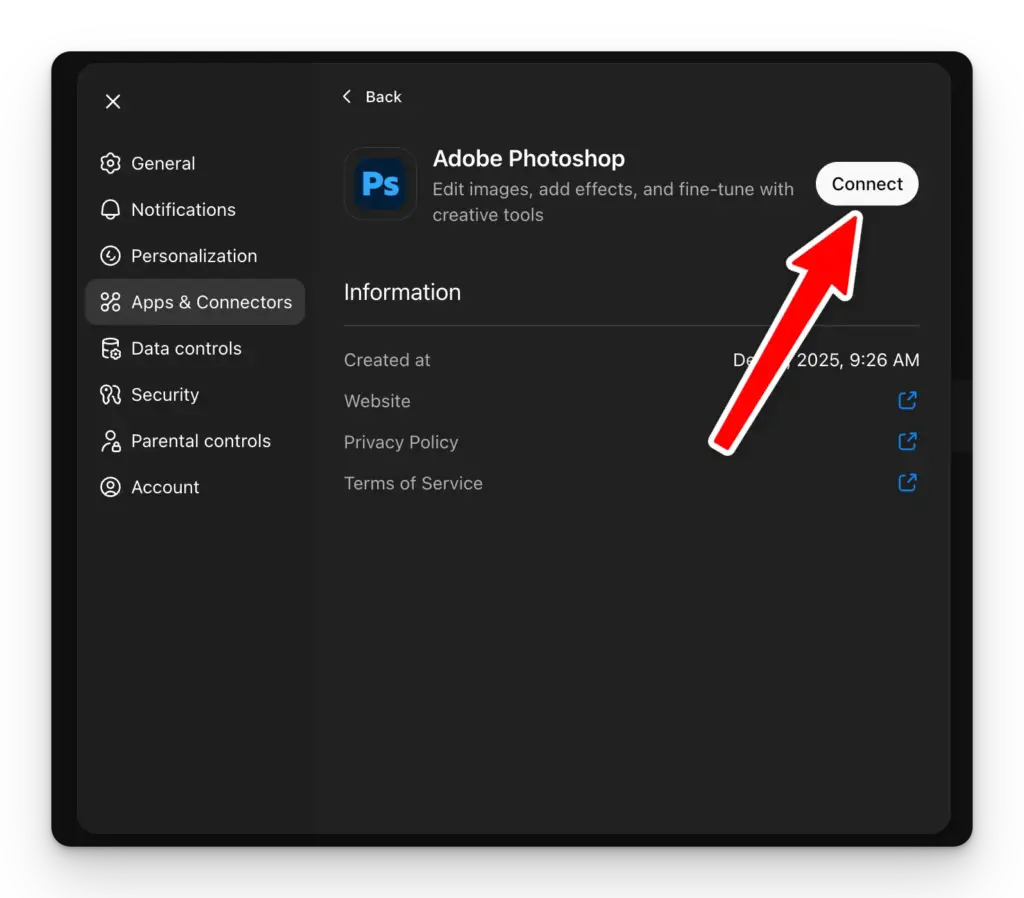 use photoshop in chatgpt