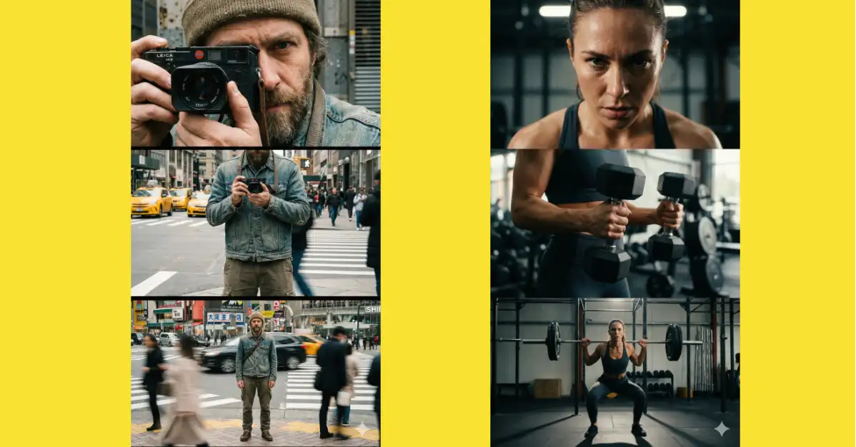 gemini prompts for multiple frame photos