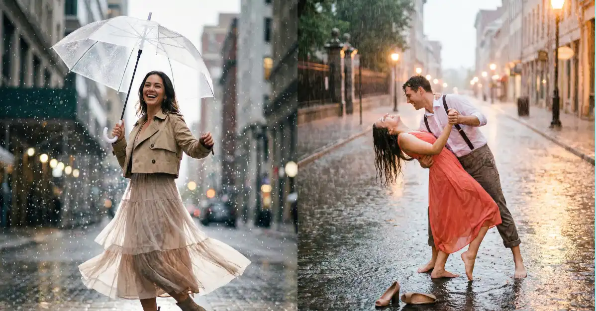 gemini prompts for rainy photos