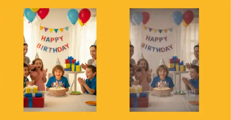 chatgpt prompt for camcorder effect