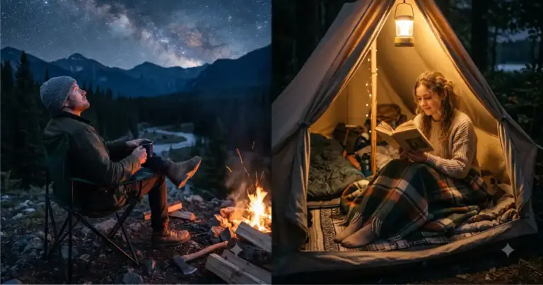 gemini prompts for campfire and camping photos