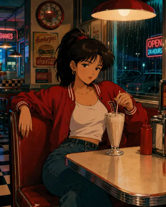 9. Retro Diner Booth
