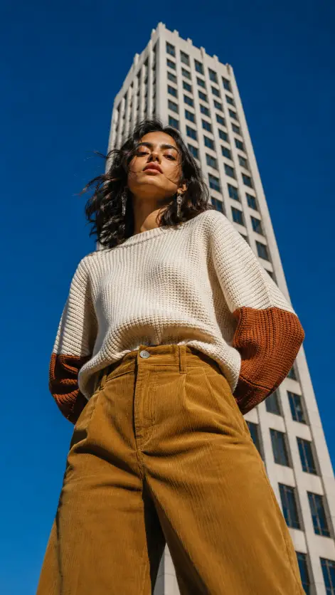 Low Angle Against a Skyscraper