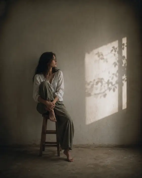 Window Light in an Empty Room