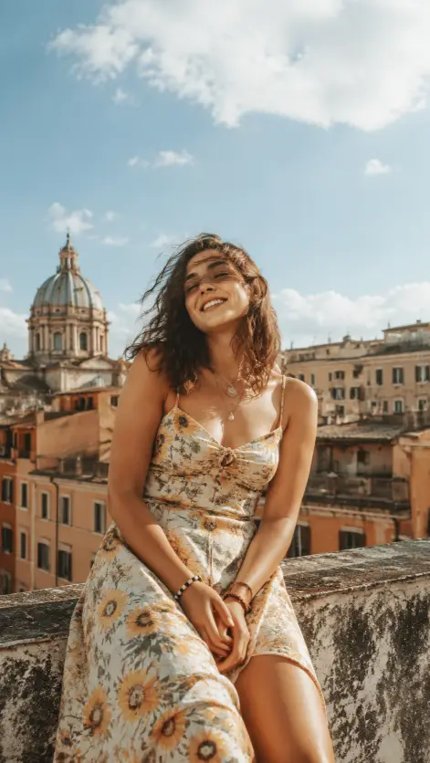 Rooftop in the Afternoon Sun