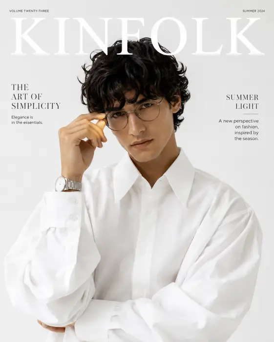 5. White Shirt Magazine Cover