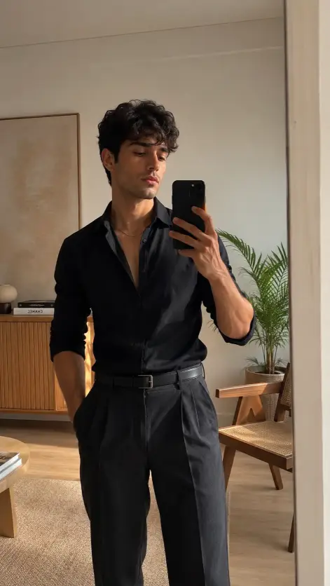 Indoor Mirror Selfie