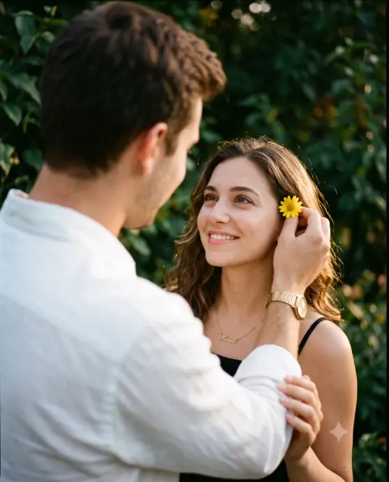 Flower Behind the Ear