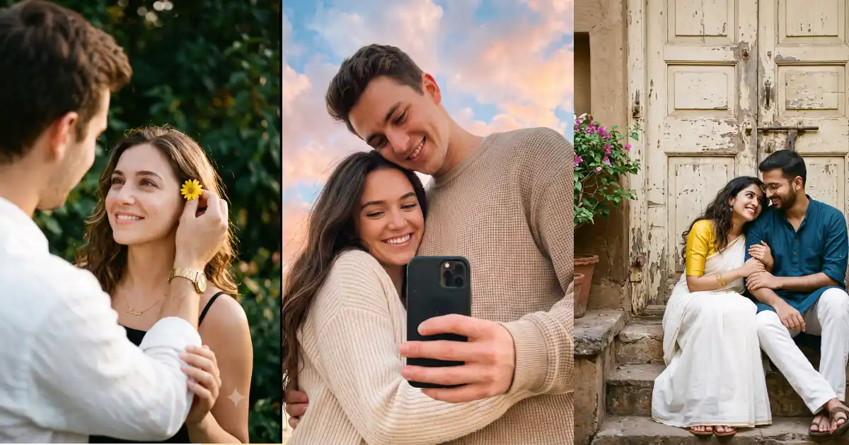 gemini aesthetic couple prompts