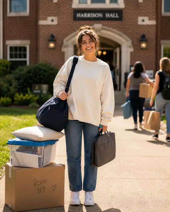 15. First Day of College