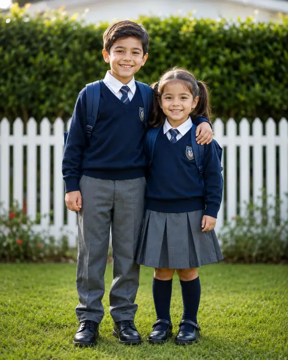 5. Siblings Side by Side