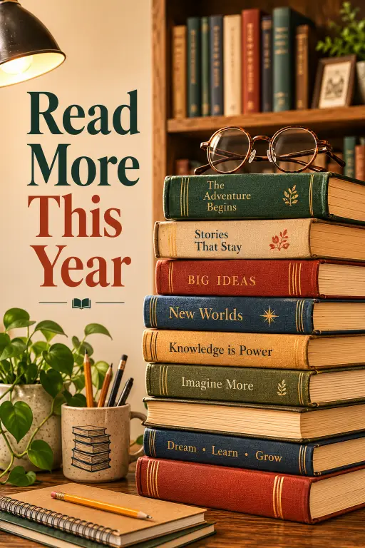8. Reading Corner Library Poster