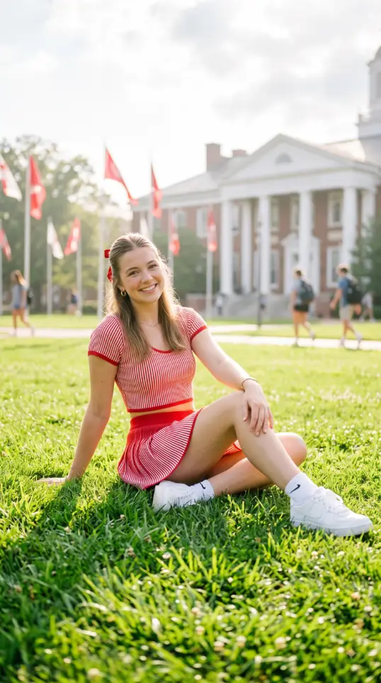 12. Campus Lawn Skirt Set