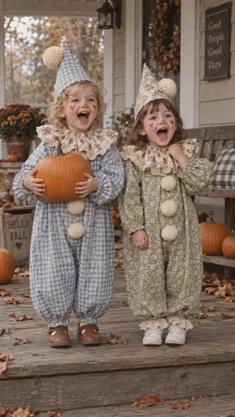 Vintage Cottage Clowns