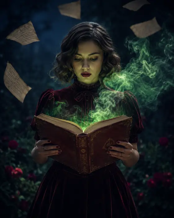 Spellbook and Green Smoke