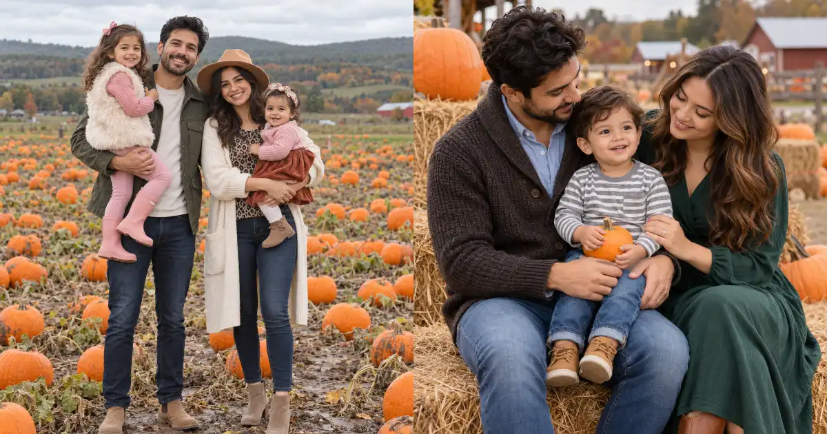 chatgpt pumpkin patch family photo prompts