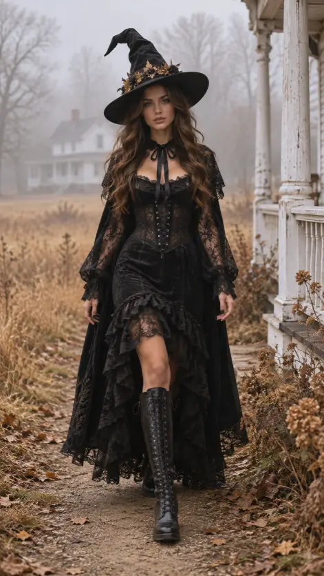 5. The Farmhouse Porch Witch