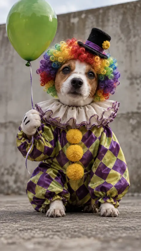 13. Creepy Vintage Circus Clown