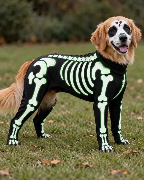 4. Glow-in-the-Dark Skeleton Suit