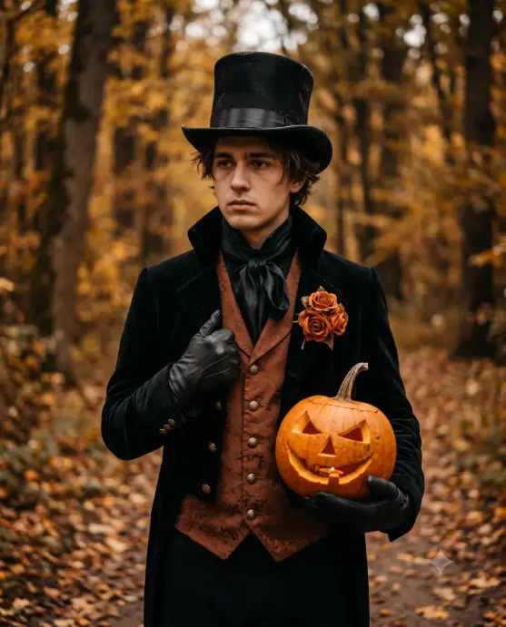1. Gothic Pumpkin Gentleman