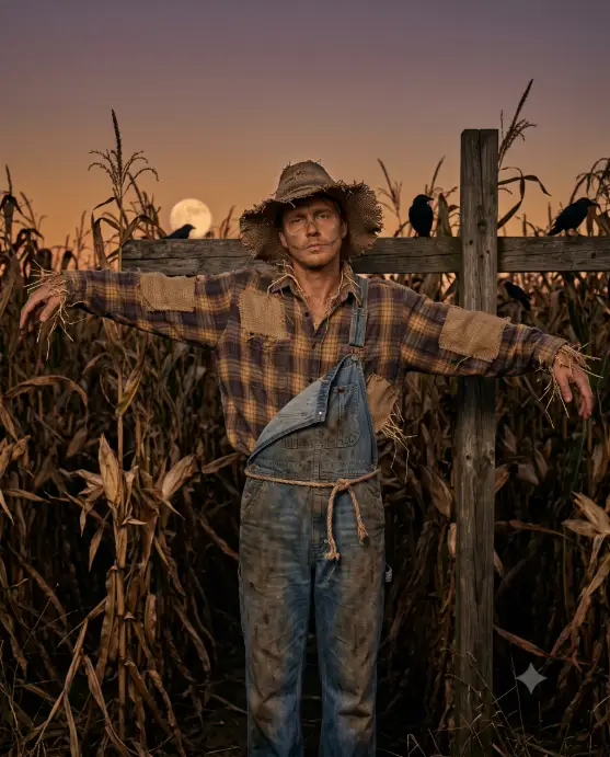 4. Scarecrow at Dusk